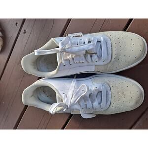 Puma California exotic whisper white ivory toe Size 8.5